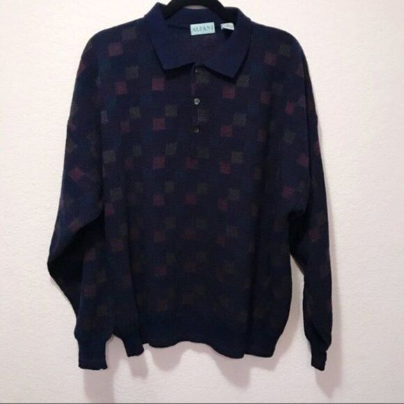 NWOT. Alfani sweater with buttons. Made in Italy. - Picture 2 of 5